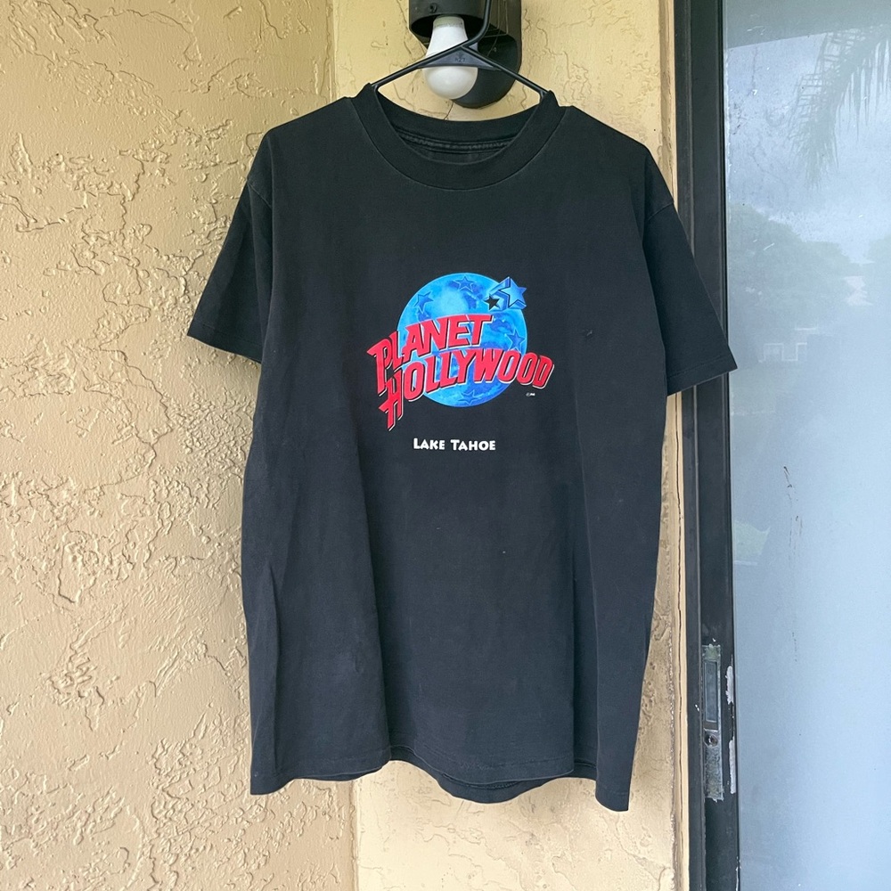 Vintage 90s Planet Hollywood T-shirt Large